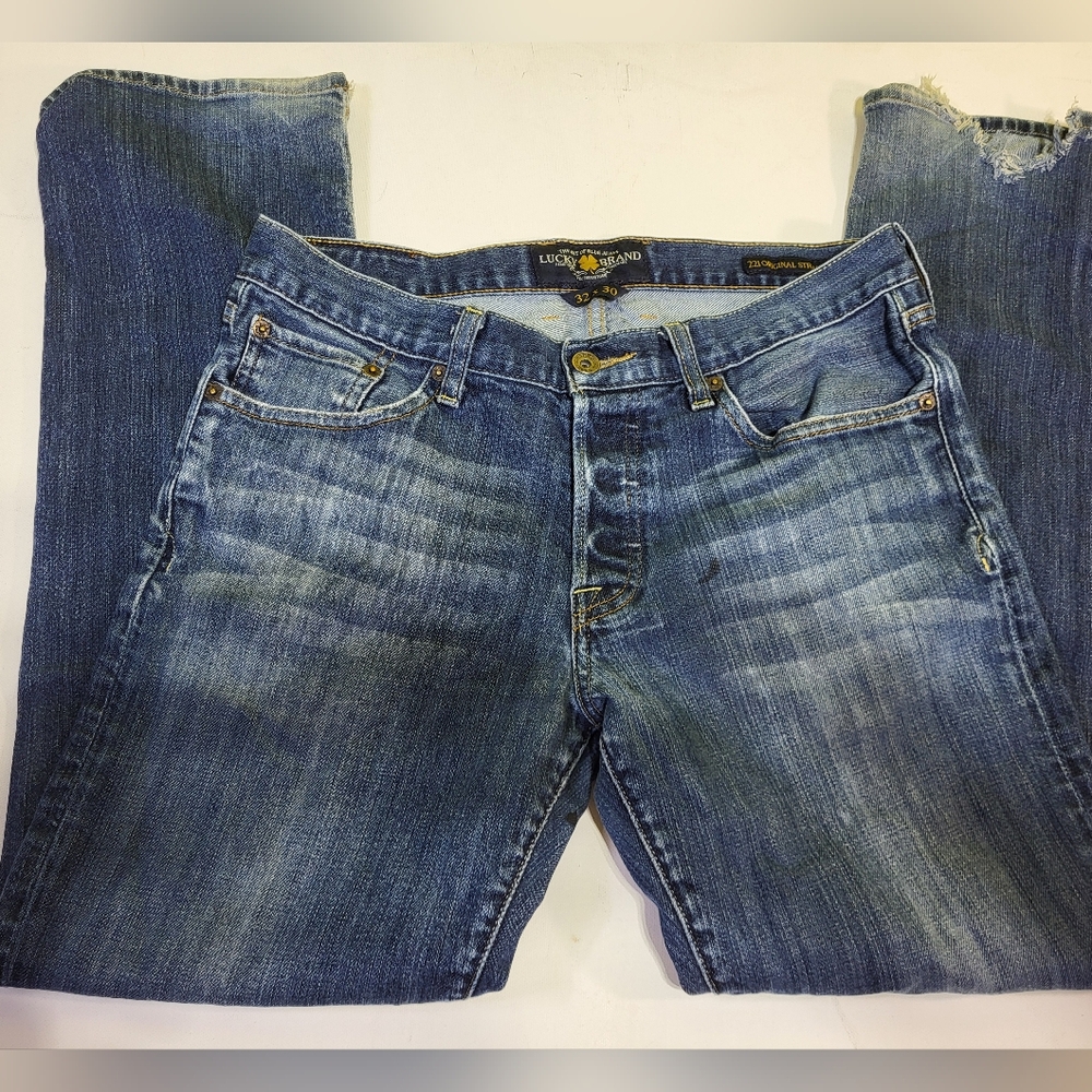 Lucky Brand Straight Blue Denim Jeans
